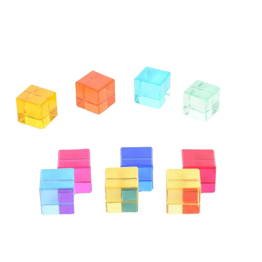 Gem Cube - Set 10 Cuburi Acrilice Tickit | Jucării Creative - Default Title (3) [ps:e67c2619-96ea-4602-8e31-cb66d6b4732e]