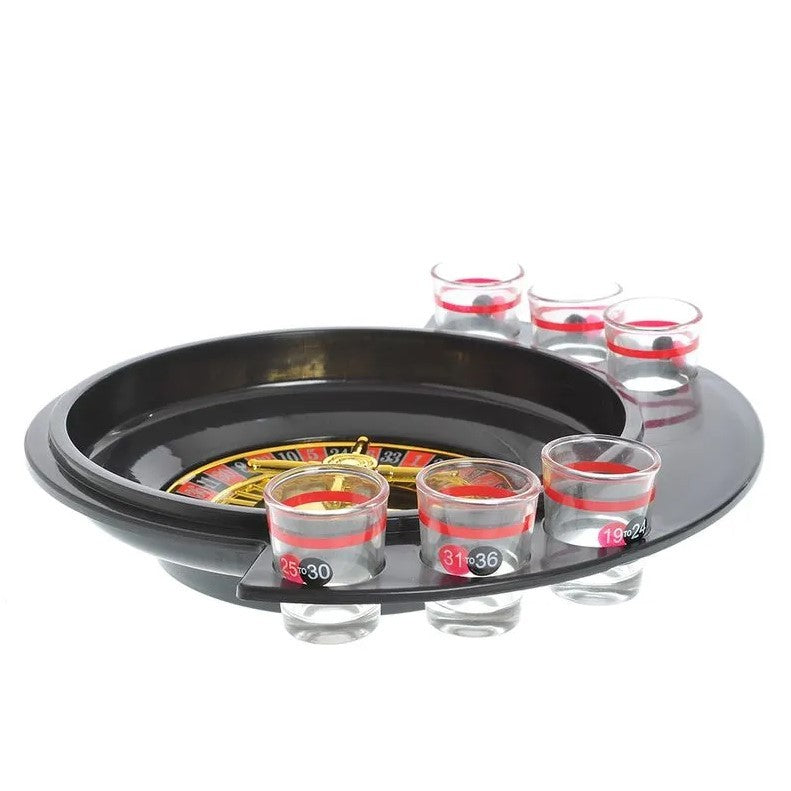 Joc de Băut Ruletă Flippy cu 6 Pahare de Shot | Roșu/Negru - Rosu/Negru (3) [ps:86416c8f-2feb-4660-afe4-5160b88f26f5]