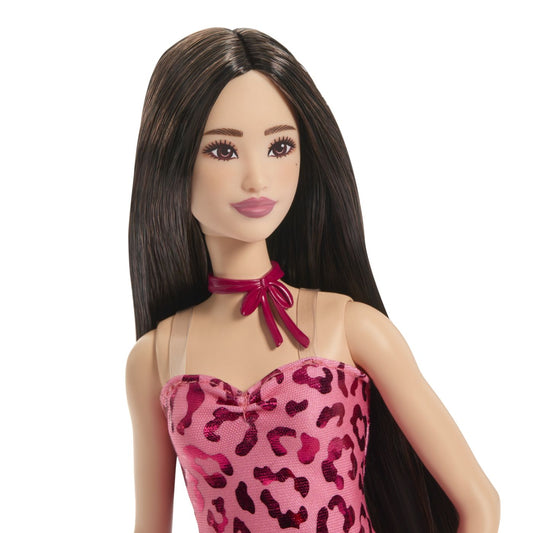 BARBIE FASHIONISTAS PAPUSA BARBIE BRUNETA CU ROCHIE - Imagine 6 [ps:81d4b87c-e8be-4655-8001-185cd83d808c]