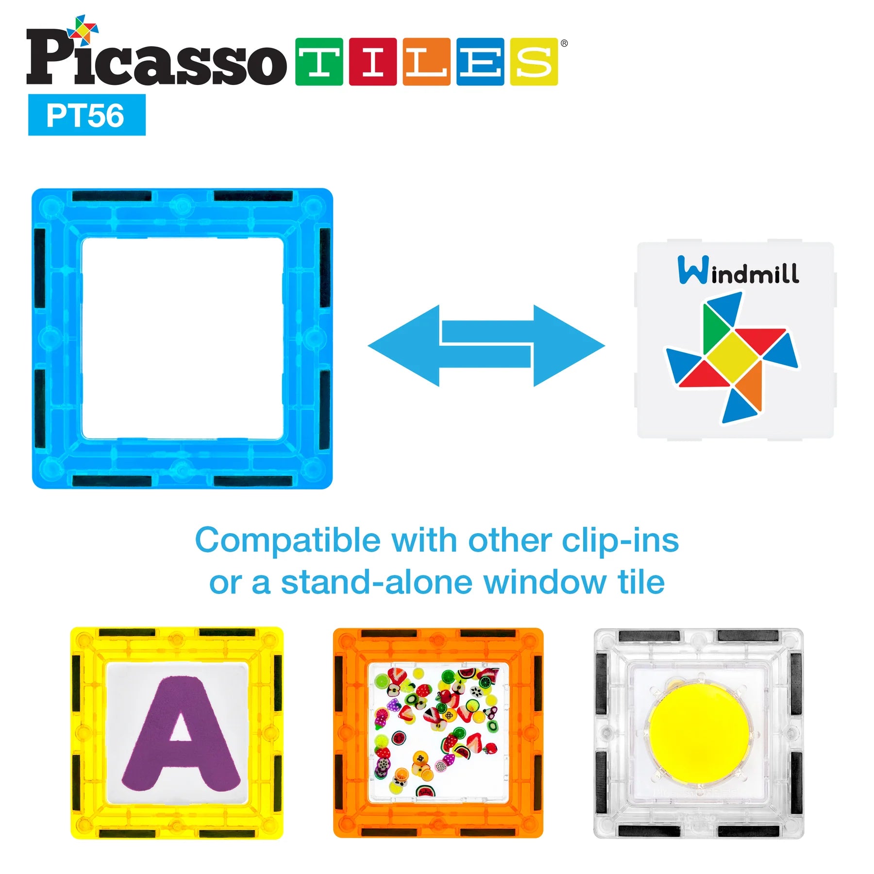 PICASSO TILES Set Construcții Magnetice, 56 Piese - Default Title (3) [ps:dc966c2e-8fca-4c3e-8a1e-40e15c289ee1]