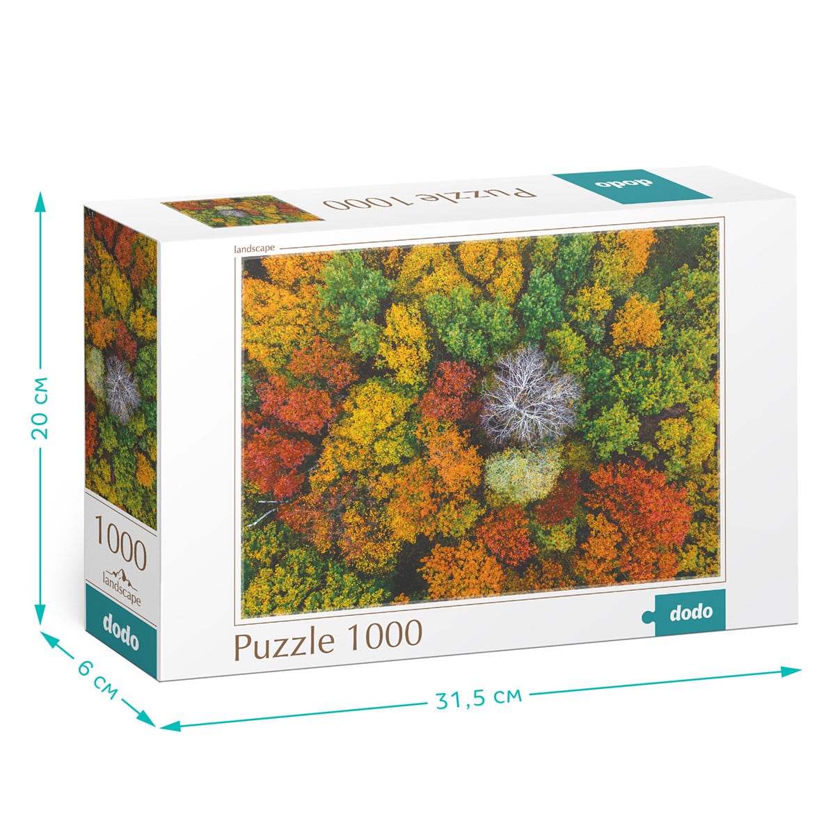 Puzzle Culorile Padurii 1000 piese Dodo Toys - Default Title (3) [ps:c18d1b89-bc18-42af-ac35-321667ae0285]