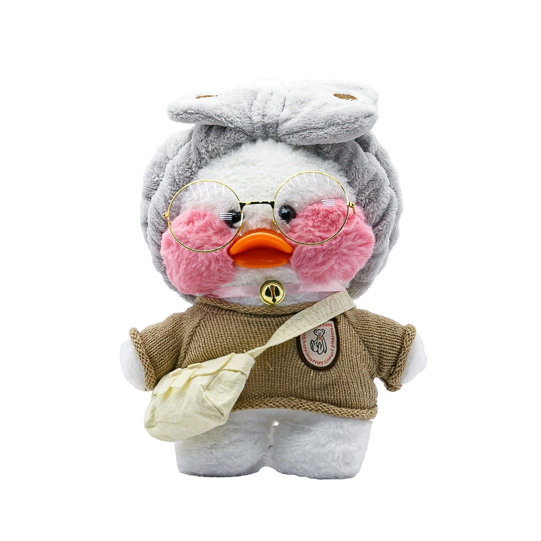 Rățușcă de Plus Lalafanfan Flippy cu Accesorii, Galben - Alb (3) [ps:921fd56a-57af-4321-bca4-1b9c7943730d]