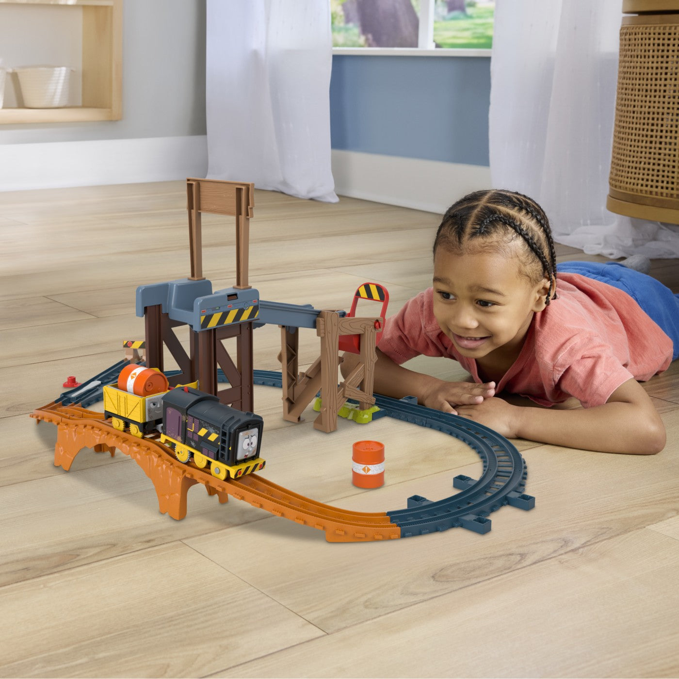 THOMAS SET DE CONSTRUCTIE RIDICA SI INCARCA MARFA CU - Imagine 3