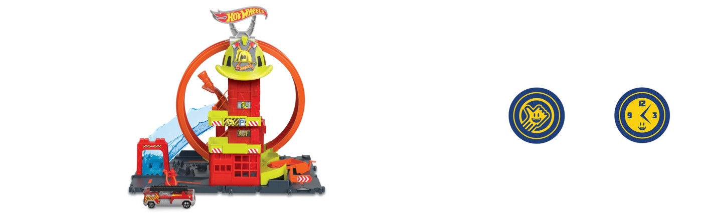 HOT WHEELS STATIA DE POMPIERI SUPER LOOP Mattel - Imagine 7 [ps:df79fd8a-b675-499c-9354-b0b549f71c63]