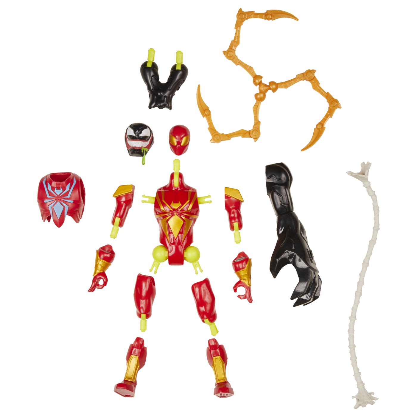 MARVEL AVENGERS MIX MASHERS FIGURINA IRON SPIDER CU - Imagine 5 [ps:a0e080ec-5533-459d-8290-244dd4fe9101]