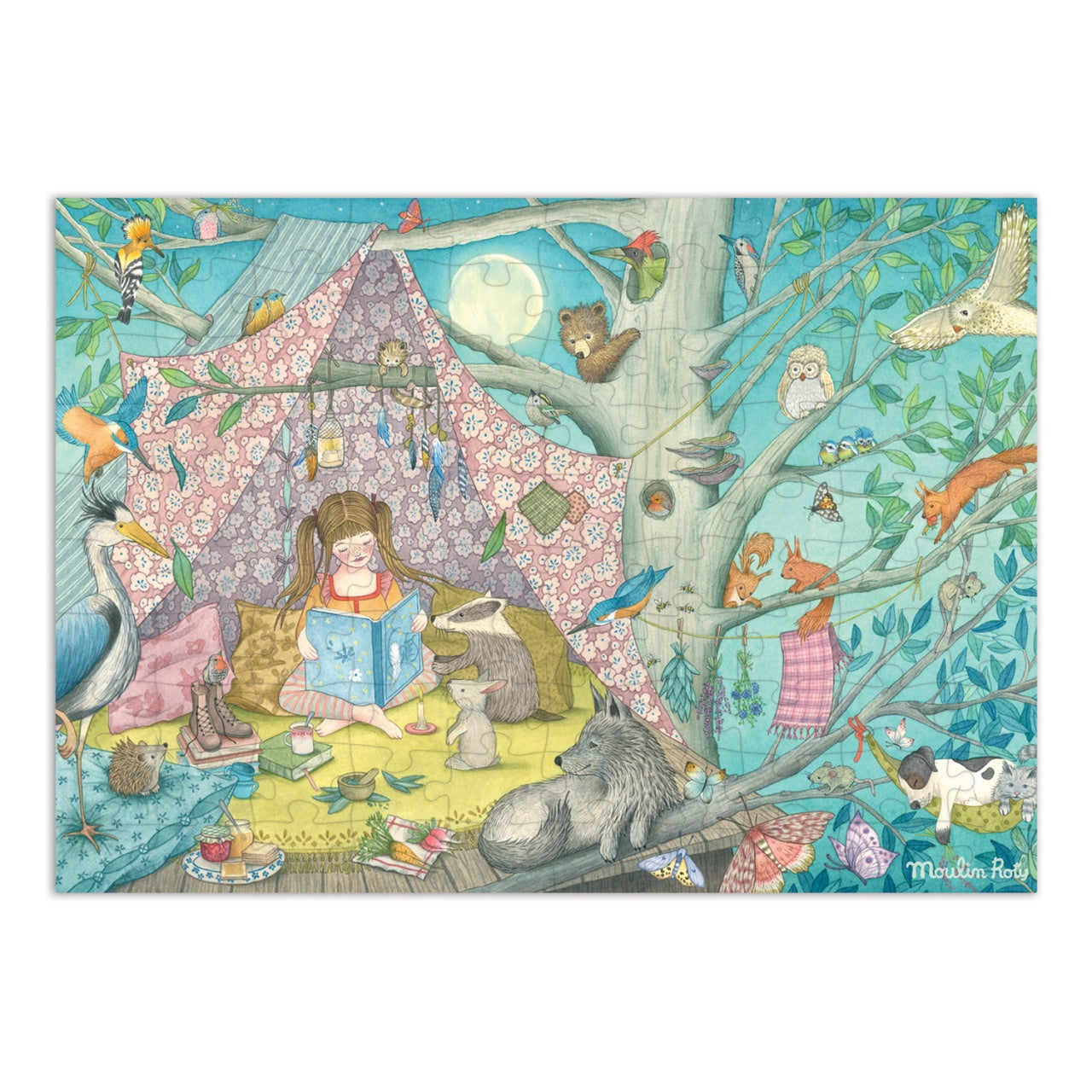 Puzzle de observatie Casuta secreta, Moulin Roty - Imagine 3 [ps:f74893d6-8188-4d2c-baed-e3b9b8b564ae]