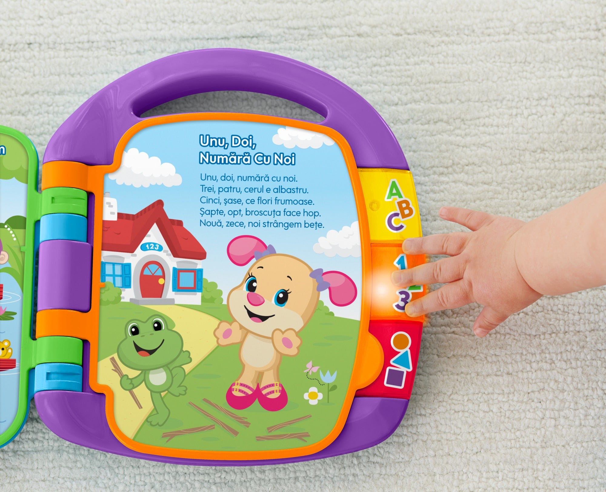 FISHER PRICE CARTEA DE POVESTI IN LIMBA ROMANA Mattel - Imagine 5 [ps:cc5664e9-6011-4407-88ff-1256810b2710]