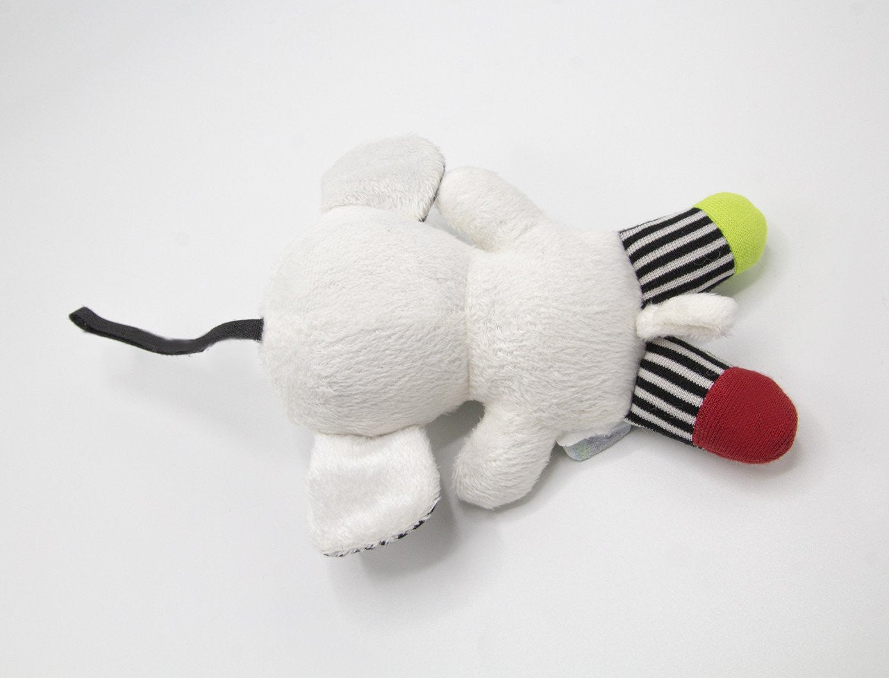 Jucarie cu vibratii pentru bebelusi BabyJem, Elefantel din plus, 6 luni+ (Culoare: Rosu/Verde) [ps:ee73e76a-4e9e-4896-aa47-049aa4da9f8c]