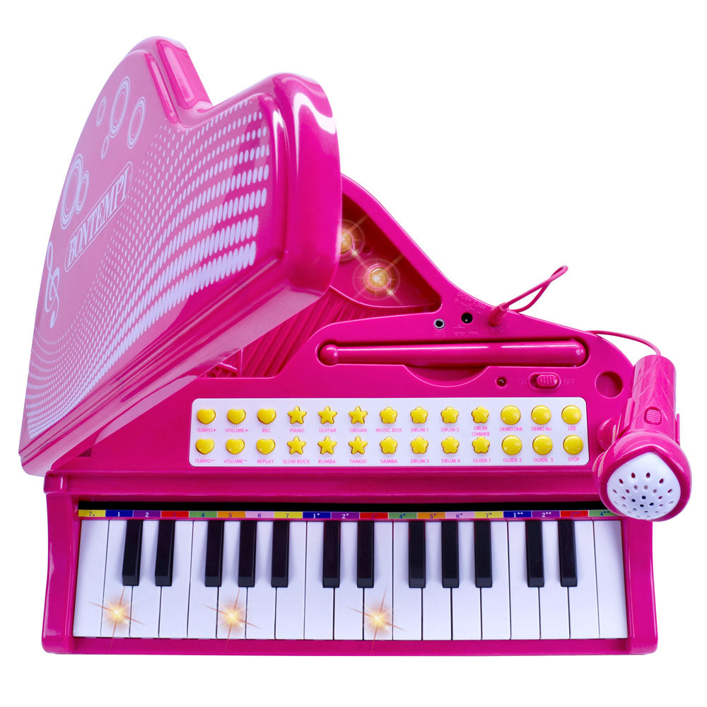 BONTEMPI PIAN ELECTRONIC ROZ CU SCAUN SI MICROFON [ps:05716a18-5e39-4835-8b38-abc54ac5bcdb]