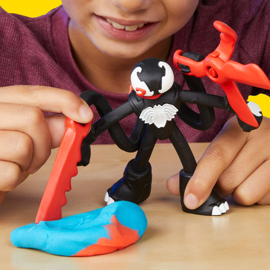 PLAY DOH SPIDERMAN SET 2 FIGURINE BATALIE CU LANSATOR SI - Imagine 3 [ps:47290204-fc0c-4f6e-926a-13a91f748175]