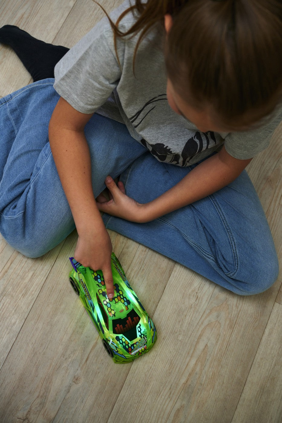 DICKIE TOYS SPEED TRONIC  MASINA CU LUMINI SI SUNETE - Imagine 3