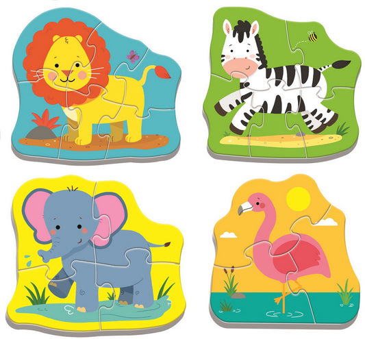 PUZZLE TREFL BABY CLASIC ANIMALE SAFARI 8 PIESE - Imagine 2 [ps:5bd83e83-30dc-45fb-b640-5073c3e29fe6]