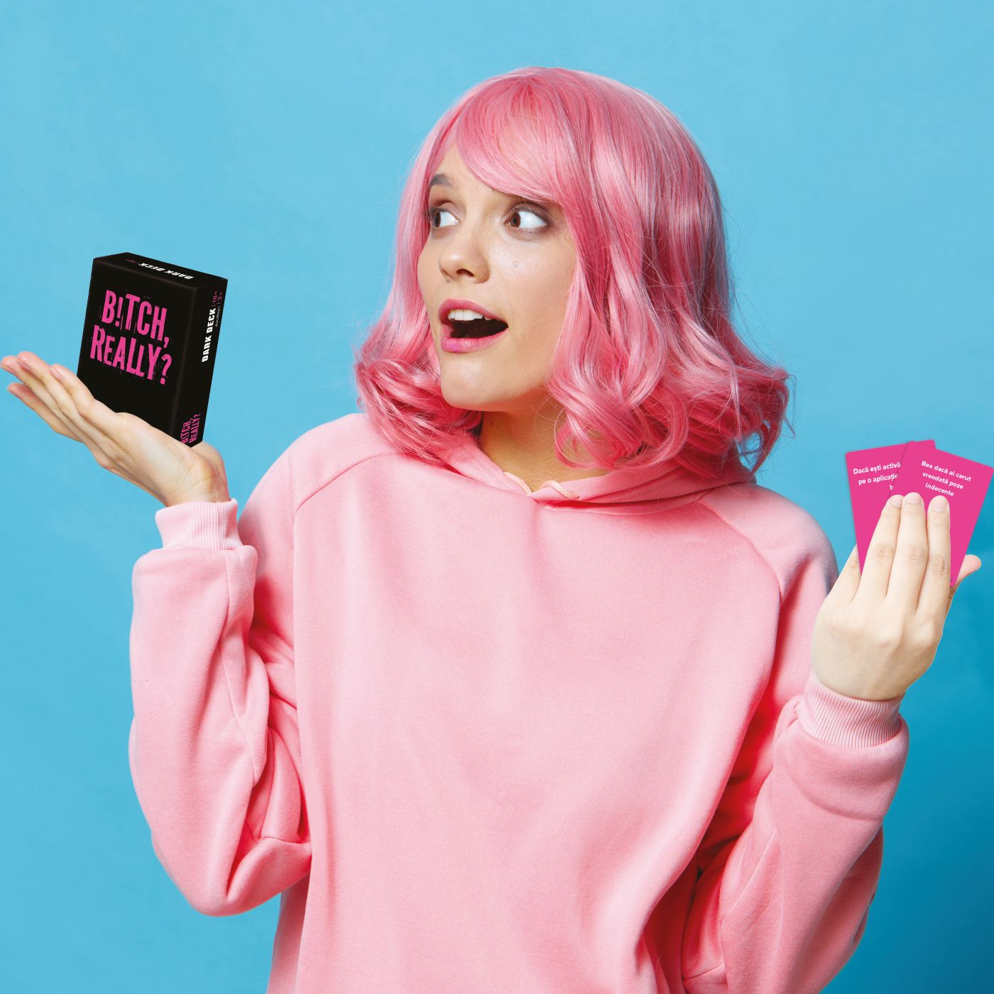 JOC DE CARTI DARK DECK B!TCH REALLY AS - Imagine 3