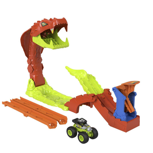 HOT WHEELS MONSTER TRUCK SET DE JOACA PISTA INVINGE - Imagine 3