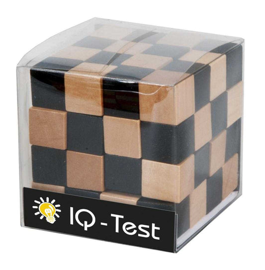 Joc logic IQ 3D Puzzle negru&natural Anaconda , Fridolin - Imagine 2 [ps:b7461cad-3827-4662-a26d-3ea86beb2d72]