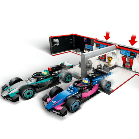 LEGO CITY GARAJ F1 SI MASINI MERCEDES-AMG SI ALPINE 60444 - Imagine 4 [ps:08d802aa-08ee-4b0f-ac02-dac38e910496]