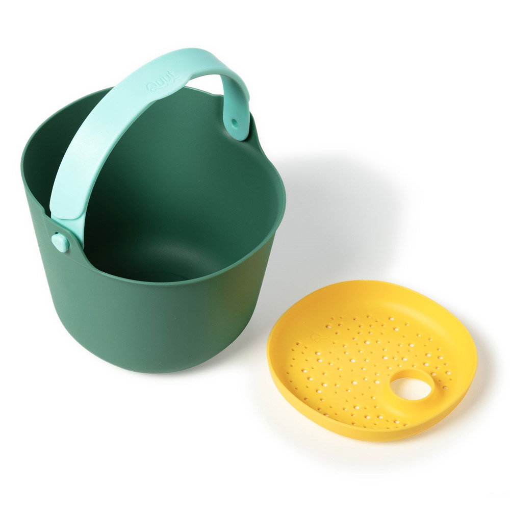 Gălețușă cu Sită Bucki Verde Quut - Jucărie Plajă - Verde (3) [ps:3841e1be-40f9-4fe1-adf1-9f20aaf671ef]