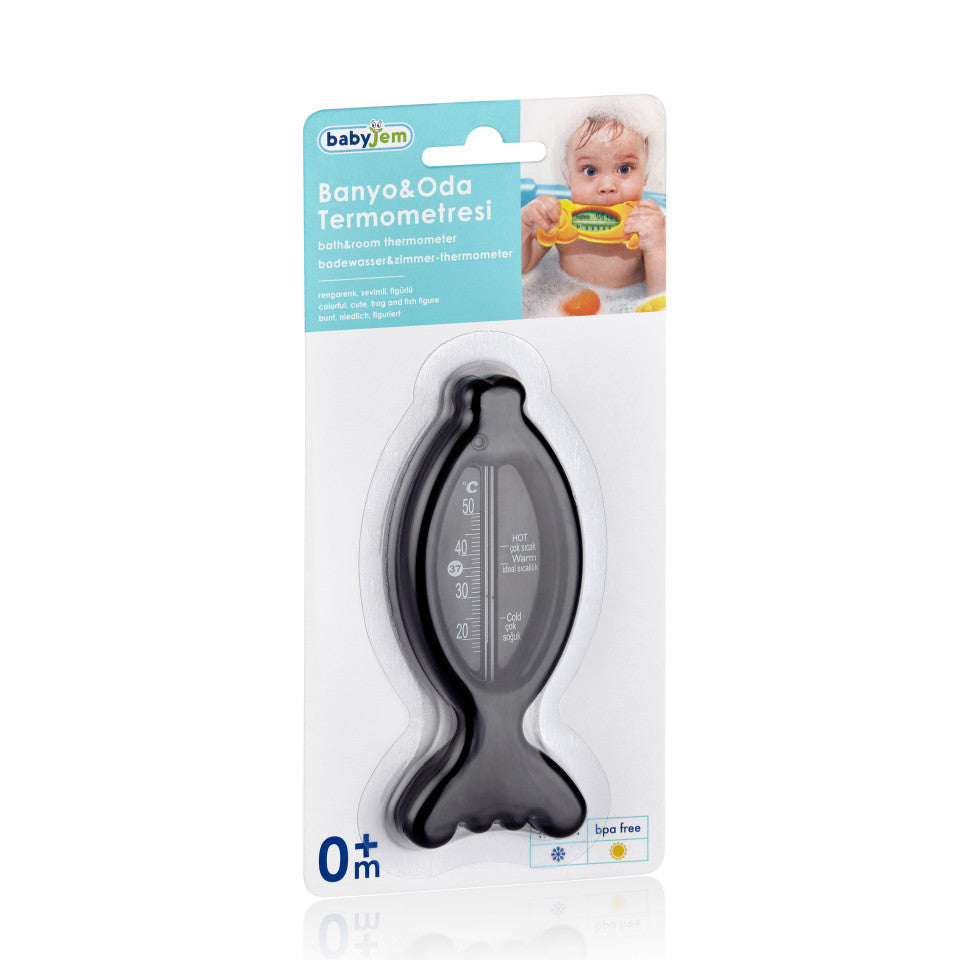 Termometru de baie si camera BabyJem Pestisor (Culoare: - Albastru
