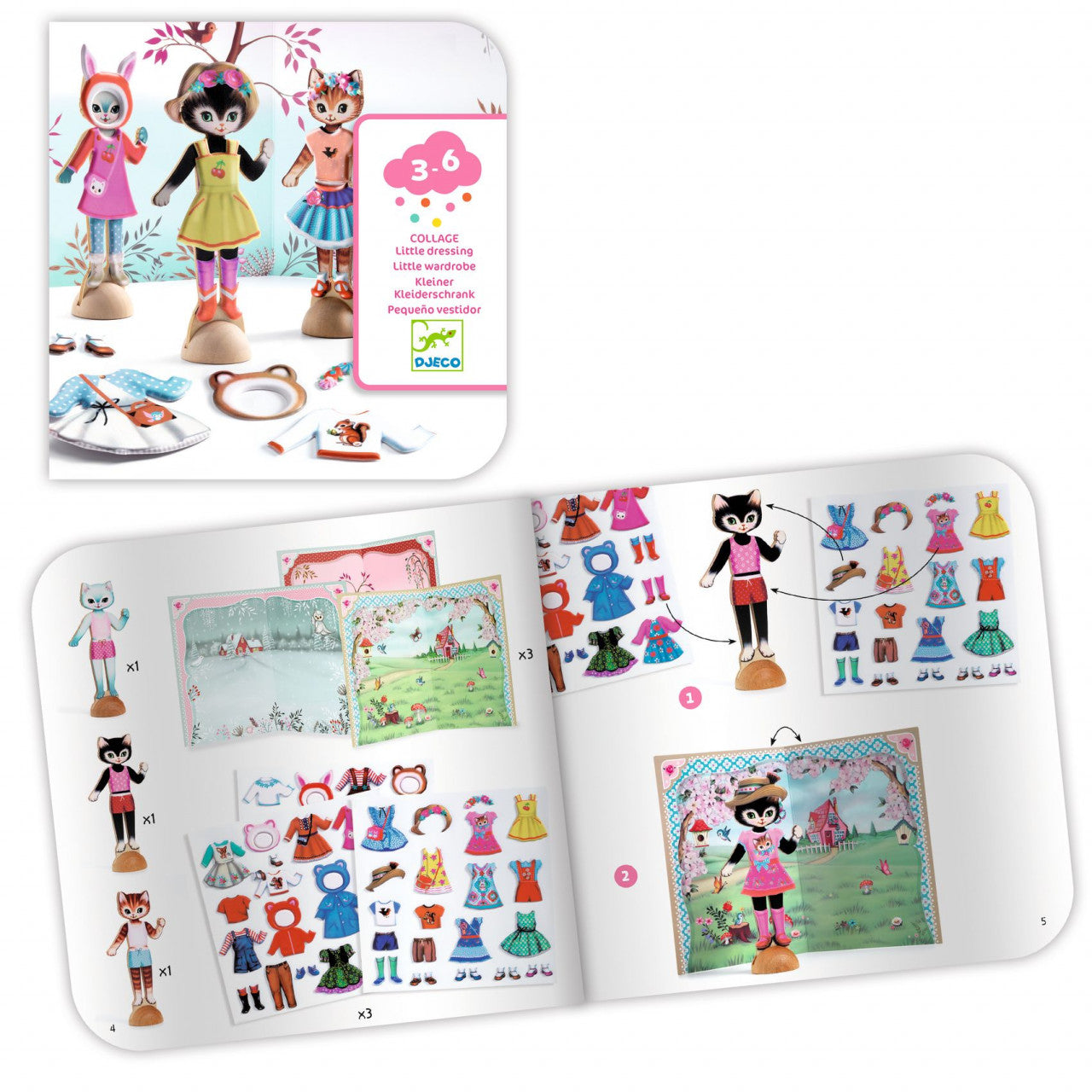 Joc creativ Mica garderoba, Djeco - Imagine 4 [ps:977a9183-e837-4b91-9a10-71a54339bba4]