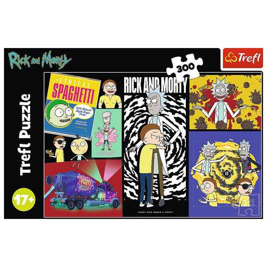 PUZZLE TREFL 300 RICK AND MORTY UN LOC CIUDAT IN GALAXIE - Imagine 3 [ps:ccc91902-ce72-4355-a644-62b2c932b0d1]
