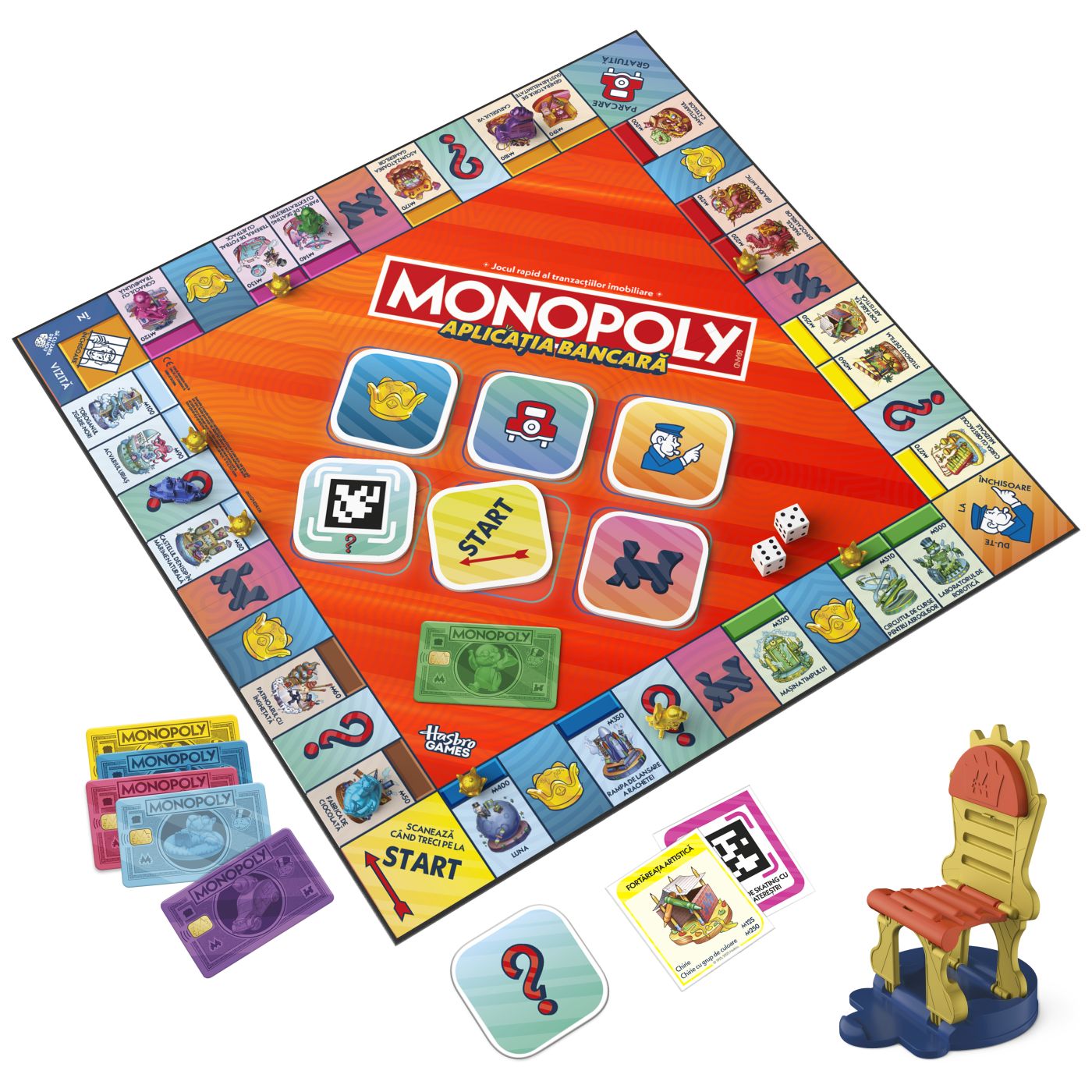 JOC MONOPOLY APLICATIA BANCARA IN LIMBA ROMANA Hasbro - Imagine 2 [ps:53f57b3a-3922-42e4-bd77-ed0debe6116c]