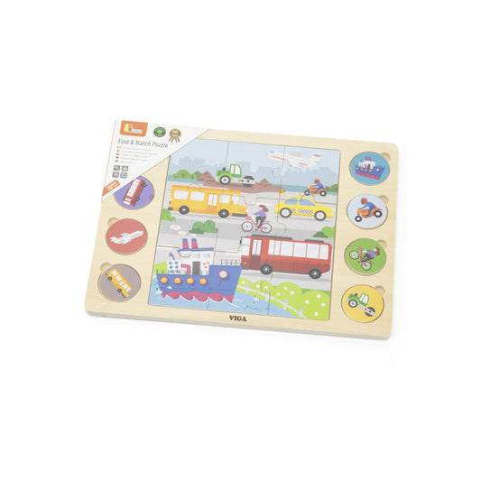 Puzzle Gaseste si Potriveste, Mijloace de Transport, Viga [ps:24c3cecc-1843-49db-9ba9-7631ceec58f7]