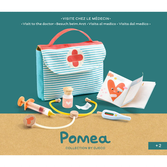 Colectia Pomea Set doctor, Djeco - Imagine 3 [ps:e57cbc16-781f-45d4-9a55-488914929442]