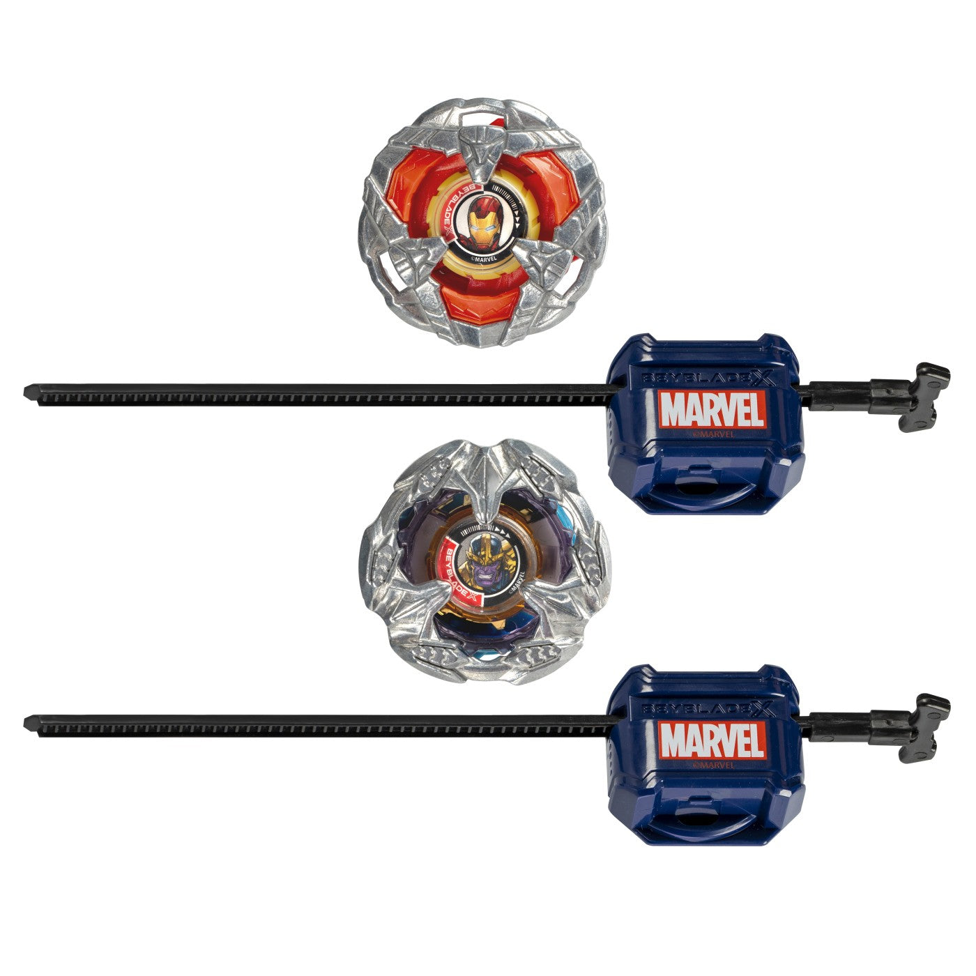 BEYBLADE X MARVEL SET DUO IRON MAN 4-80B SI THANOS 4-60P - Imagine 2 [ps:3dc1b934-d65a-42ad-899e-624694e7b3e6]
