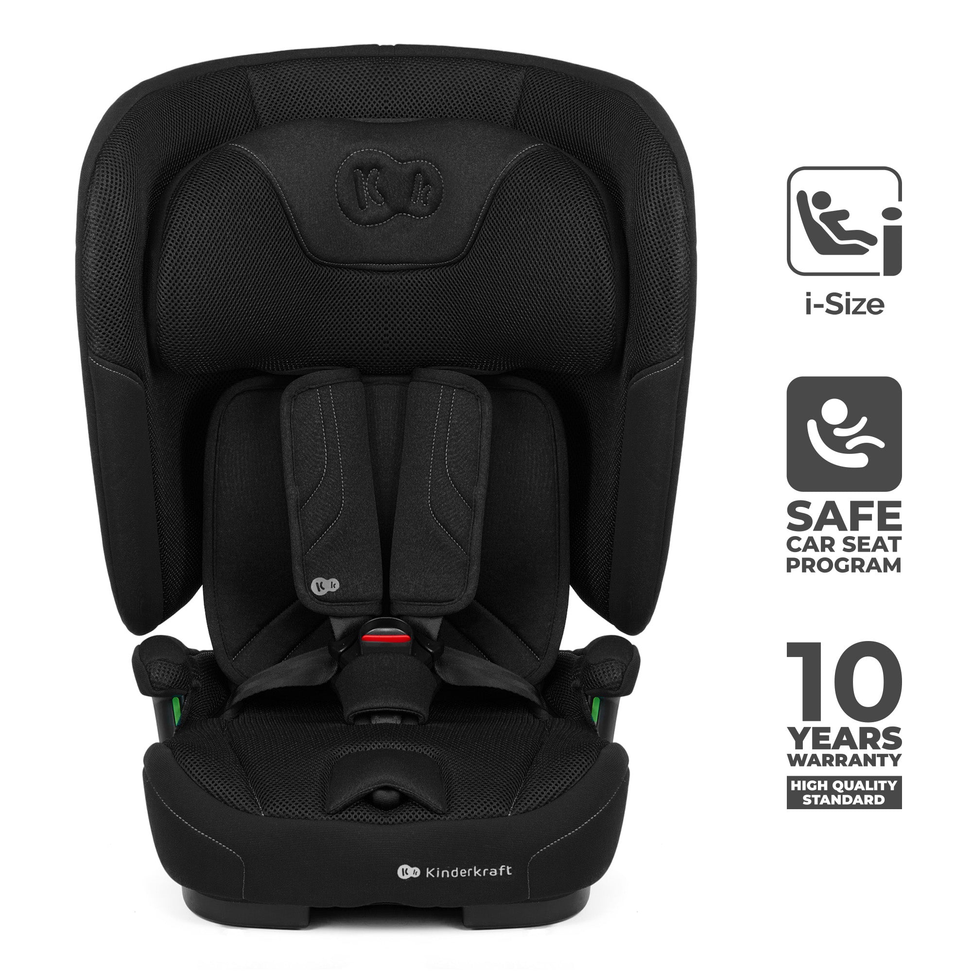 SCAUN AUTO KINDERKRAFT FIX2GO 76-150 CM, BLACK [ps:d92f4906-42ac-41e7-92cd-cda331465ffd]
