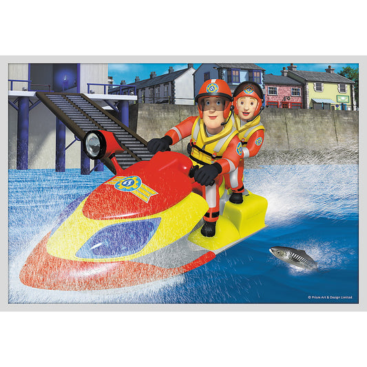 PUZZLE TREFL 10IN1 POMPIERUL SAM - SALVARILE POMPIERULUI SAM - Imagine 3
