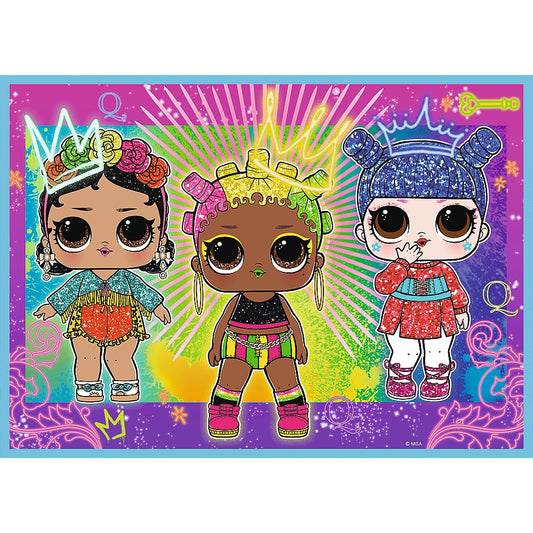 PUZZLE TREFL LOL 4IN1 CUNOASTE PAPUSILE - Imagine 3