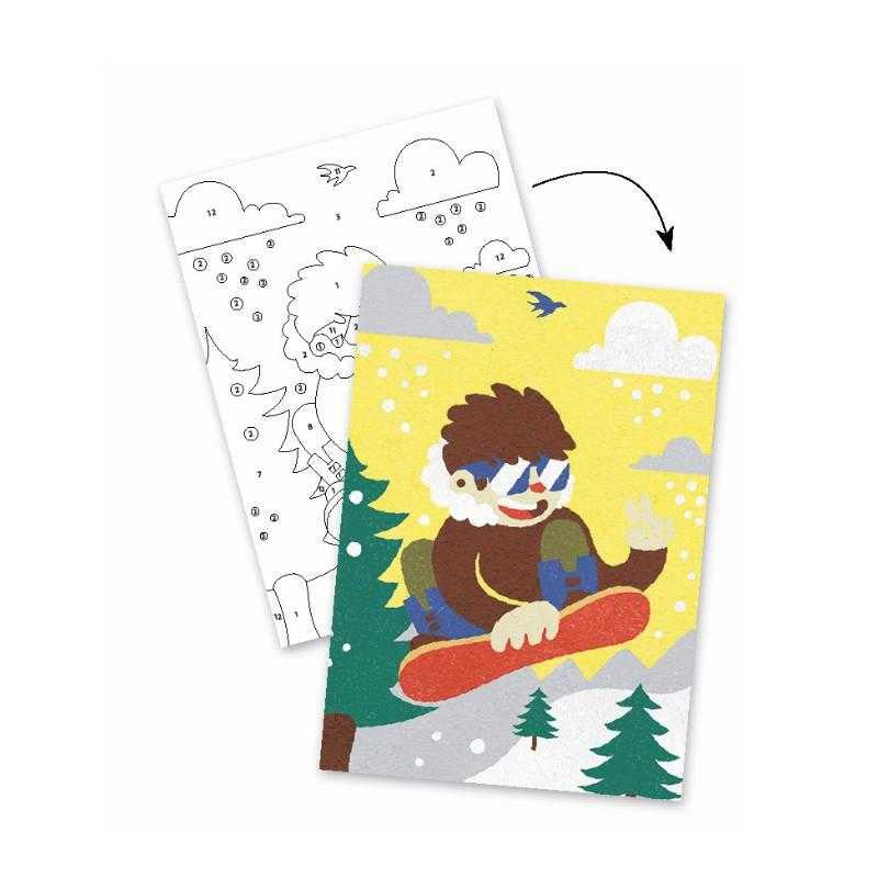 Atelier creativ cu nisip Sporturi cu placa, Djeco - Imagine 3 [ps:1a3c6dce-778c-4837-a42a-b32948e19ff6]