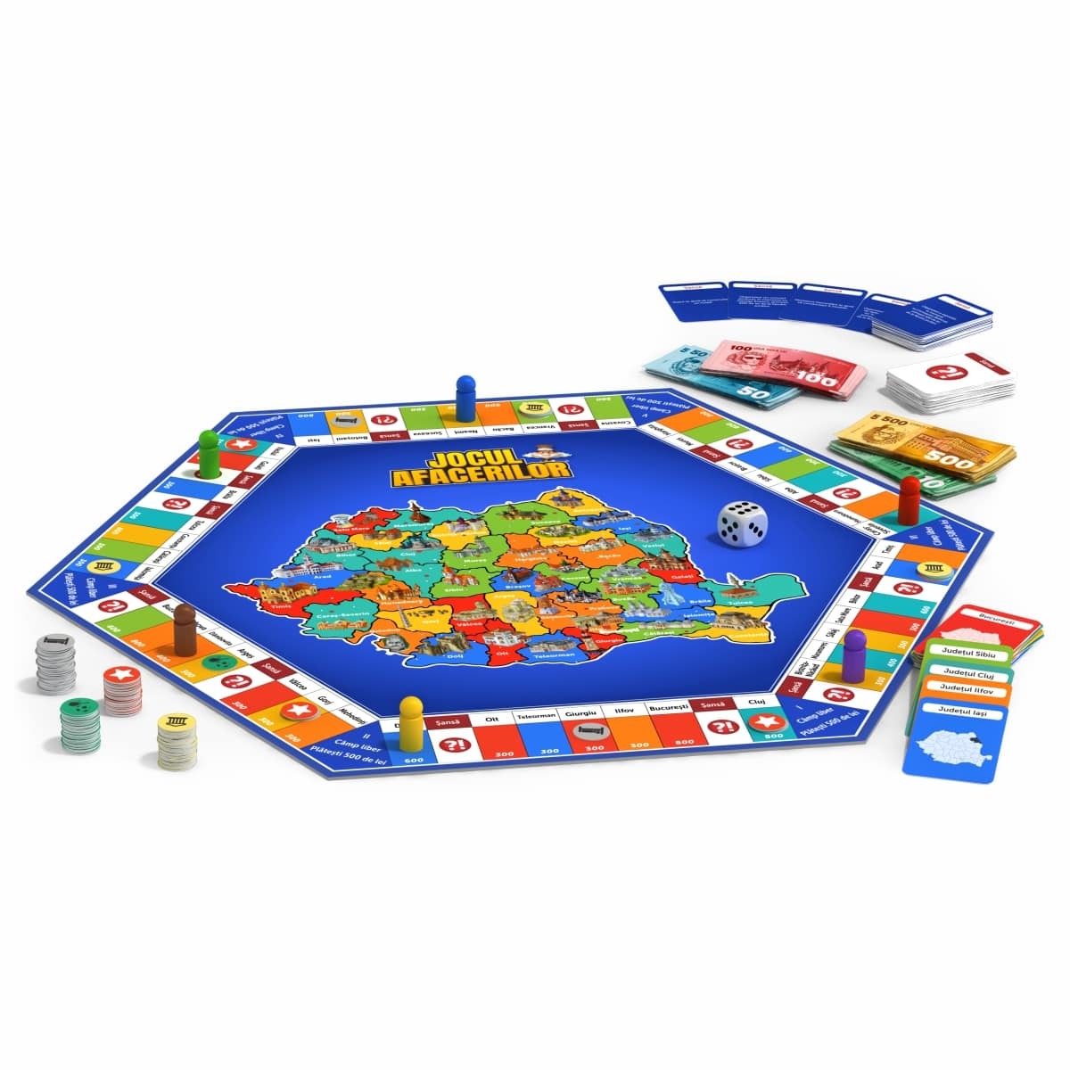 D-TOYS Jocul Afacerilor - Joc de Societate pentru Copii - Default Title (3) [ps:87e6094a-644e-4f74-829e-3ece5bef86cf]