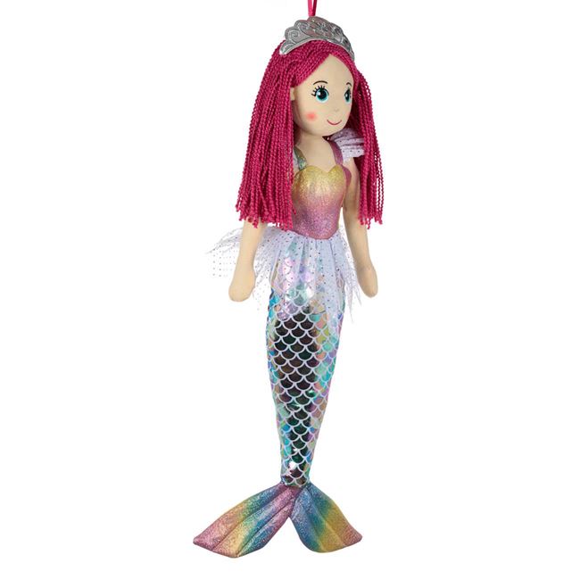 Papusa Sirena Coada Holografica Jumbo, 70cm, Par Fucsia - Default Title (3) [ps:7da0e44d-24db-4014-8155-7a5f18f65196]