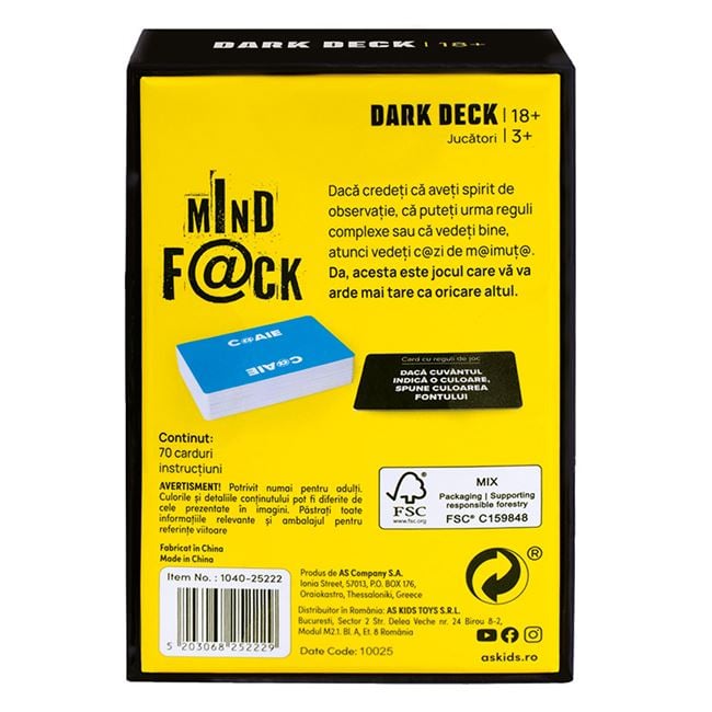 Joc de Societate Mind F@ck Dark Deck Jumbo pentru Adulți - Default Title (3) [ps:90e71c63-87c3-460d-9070-e7c80d87dfa9]