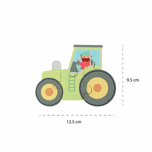 Puzzle tractor din lemn, Orange Tree Toys - Imagine 3 [ps:ad170d5f-cb19-4b58-a431-85ec6e86843f]