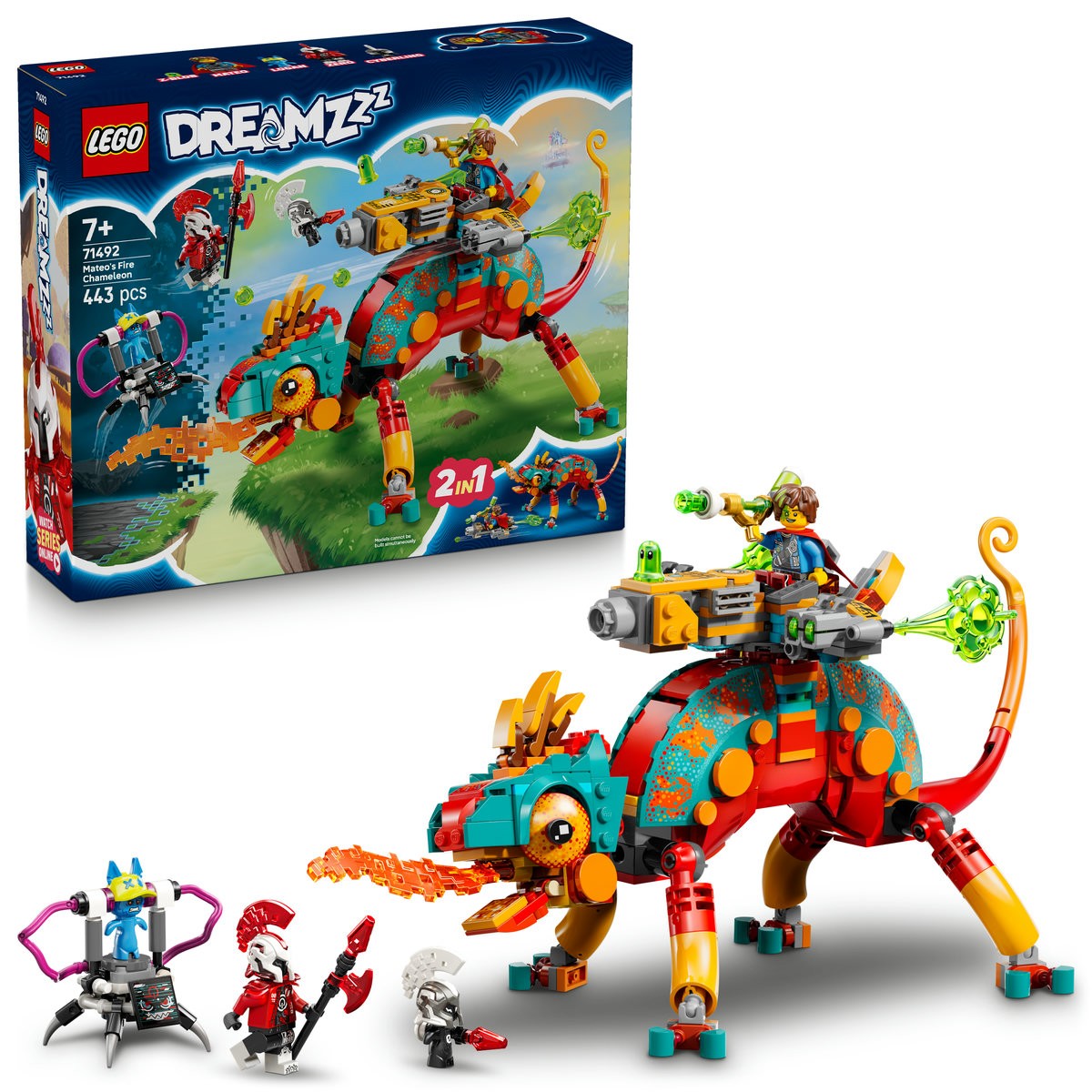LEGO DREAMZZZ CAMELEONUL DE FOC AL LUI MATEO 71492 - Imagine 8 [ps:ade1312e-7419-47a8-b669-e8a48b2114d1]