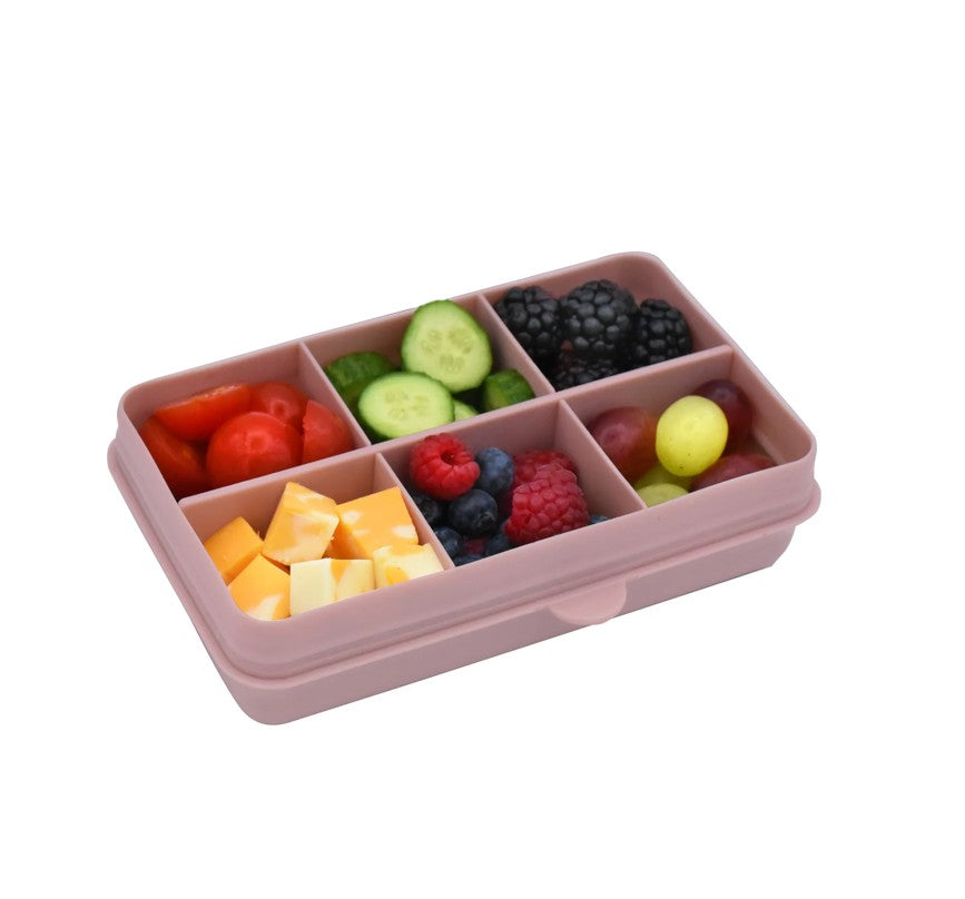 CUTIE SNACK 6 COMPARTIMENTE, MELII LUXE, PINK [ps:90f3af1b-7ffb-431a-bdba-c511c43db231]