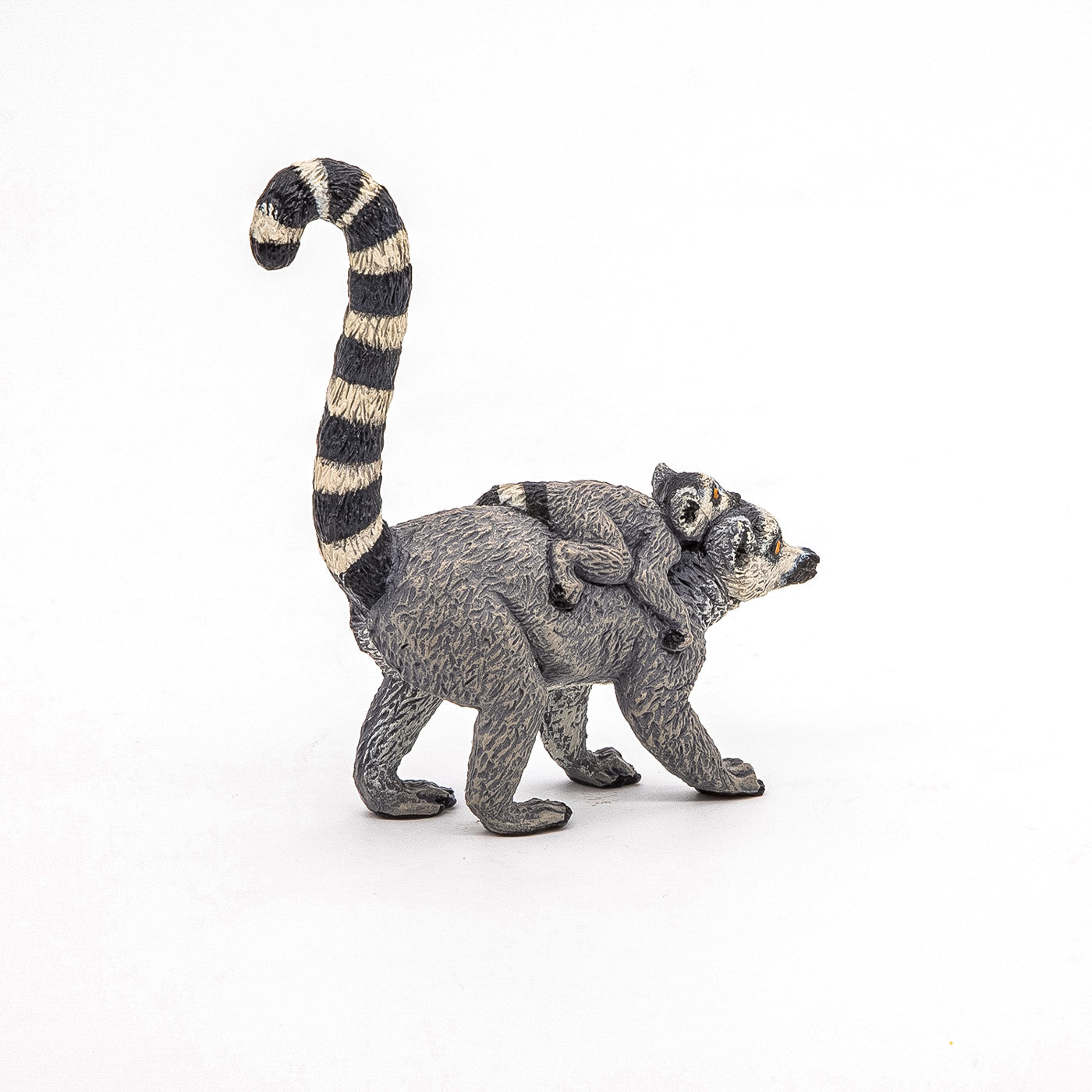 PAPO FIGURINA LEMUR CU PUI - Imagine 3