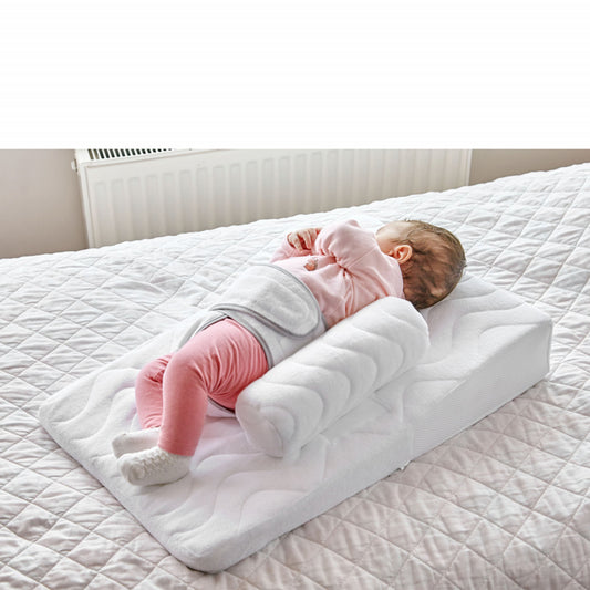 Salteluta pozitionator pentru bebelusi BabyJem Reflux - Alb [ps:52997cf1-0a60-4061-a78b-724042d7b1e3]