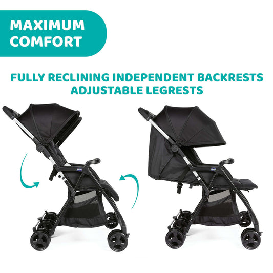 Carucior gemeni Chicco Ohlala, Black Night (Negru), 0luni+ - Default Title (3) [ps:b1d65b95-74ad-4962-9397-1ebe879e4def]