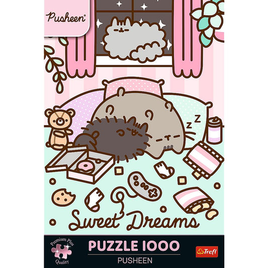 PUZZLE TREFL 1000 PREMIUM PLUS PUSHEEN VISE PLACUTE - Imagine 3 [ps:502755d3-f9e3-467c-b402-0a58832bb854]