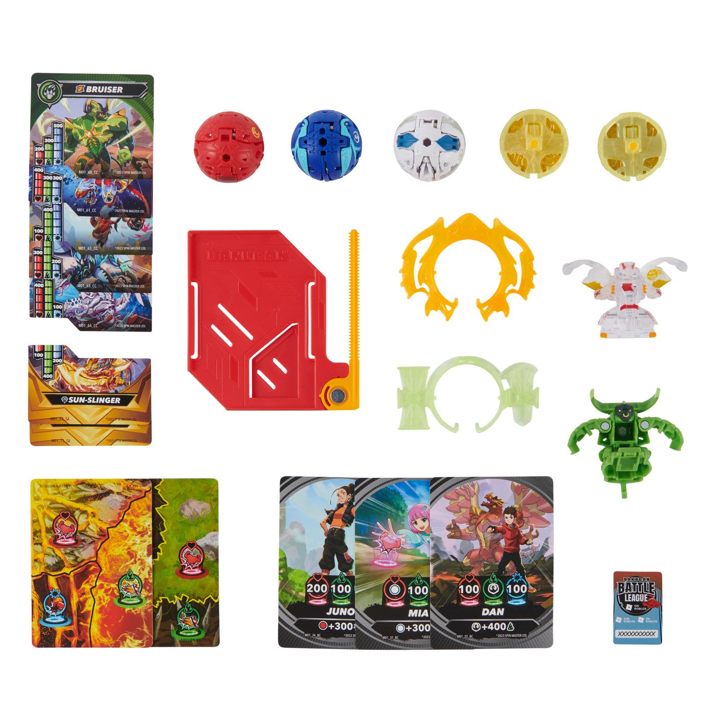 BAKUGAN SET DE LUPTA BRUISER, DRAGONOID, HAMMERHEAD, - Imagine 2 [ps:3bbb7625-ddc7-4235-8a1d-21cef24eeaae]
