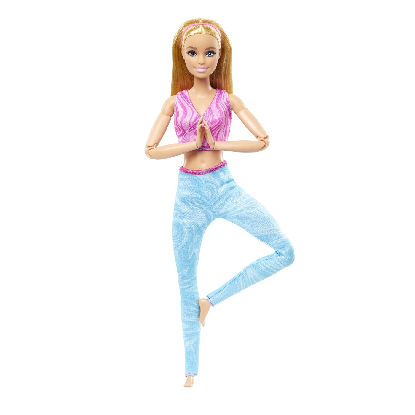PAPUSA BARBIE MADE TO MOVE BLONDA CU TOP MOV [ps:6f22a066-780e-4e96-8f93-ebd843ebb218]