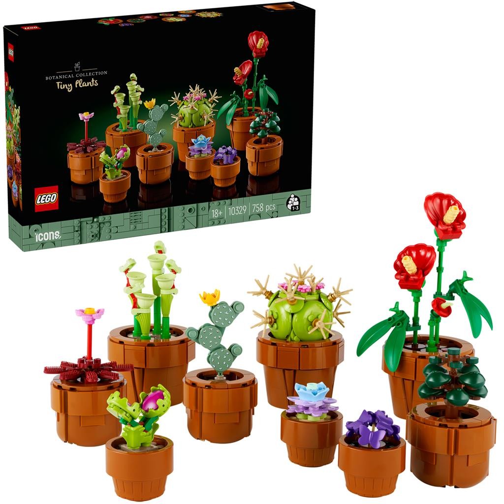 LEGO ICONS PLANTE DE MICI DIMENSIUNI 10329 - Imagine 6 [ps:e1ab0fe1-e9d4-49a0-8fb2-3cb839648a2e]