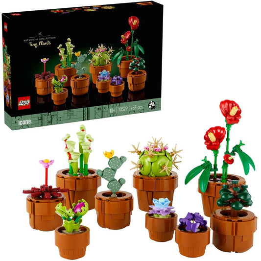 LEGO ICONS PLANTE DE MICI DIMENSIUNI 10329 - Imagine 6 [ps:e1ab0fe1-e9d4-49a0-8fb2-3cb839648a2e]
