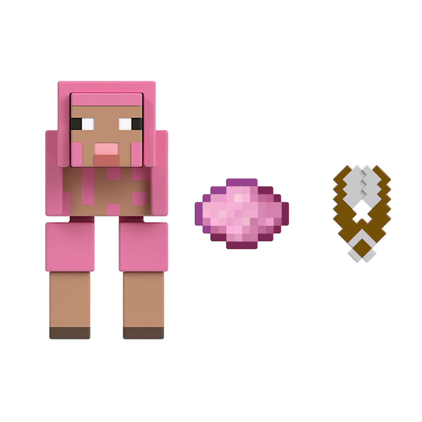 MINECRAFT CRAFT A BLOCK FIGURINA PIG 8CM Mattel - Sheep (3) [ps:36aa3d49-fe6e-492c-9059-a41498bc3c66]