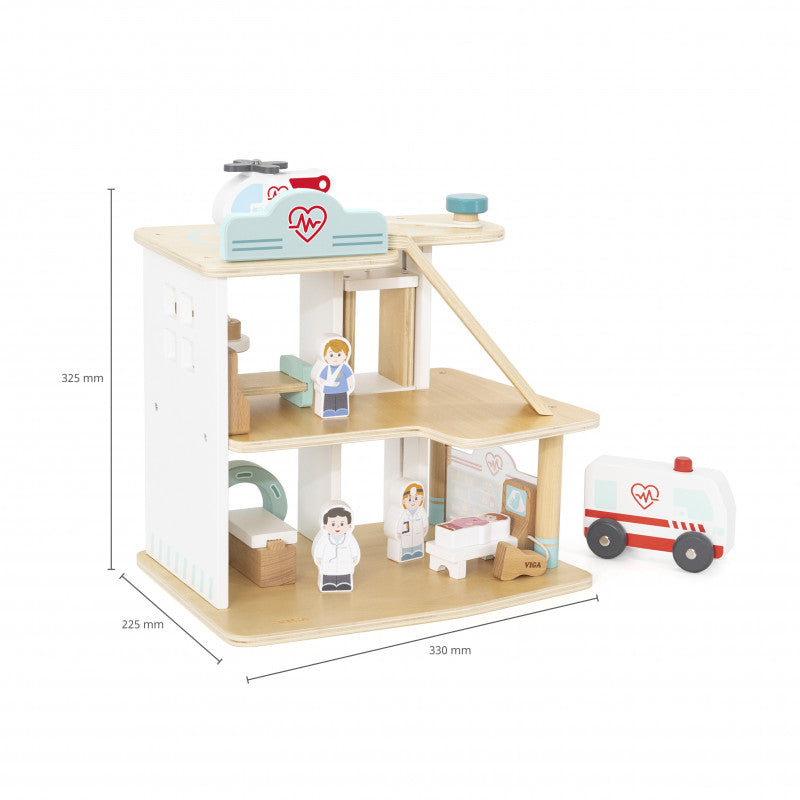 Set de Joaca Spital cu 3 Etaje, Viga [ps:06e5b7ec-9566-48a1-93de-5f9aad1e07ad]
