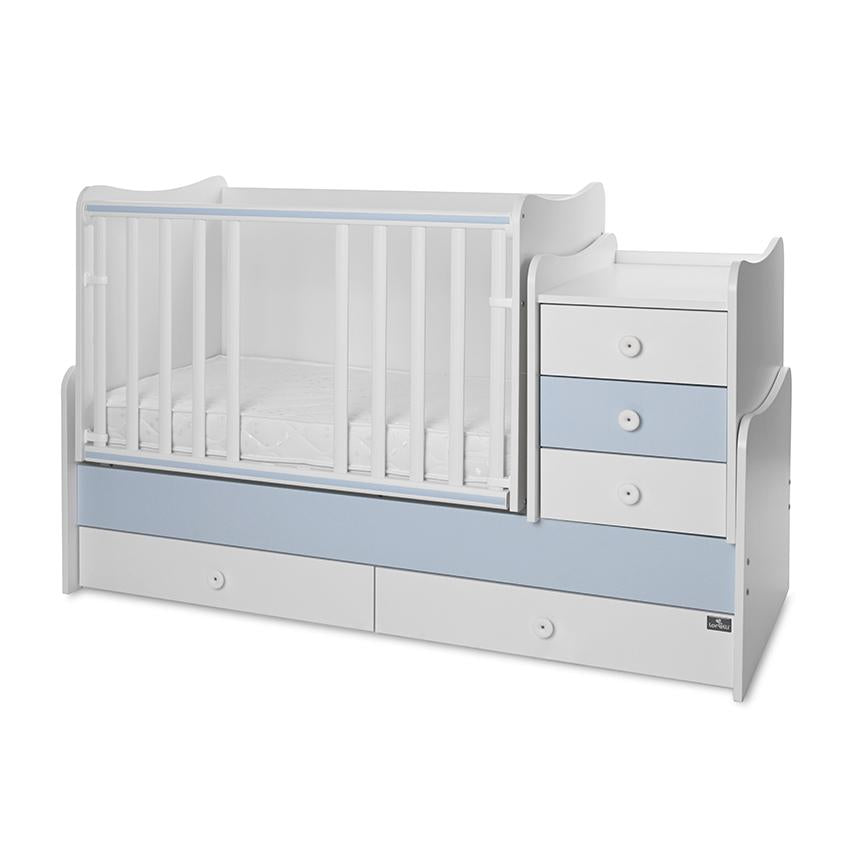 Mobilier Multifuncțional Lorelli Maxi Plus, Trio White Oak - White Baby Blue (3) [ps:09505ba1-3db0-44be-b790-b86371bf8433]