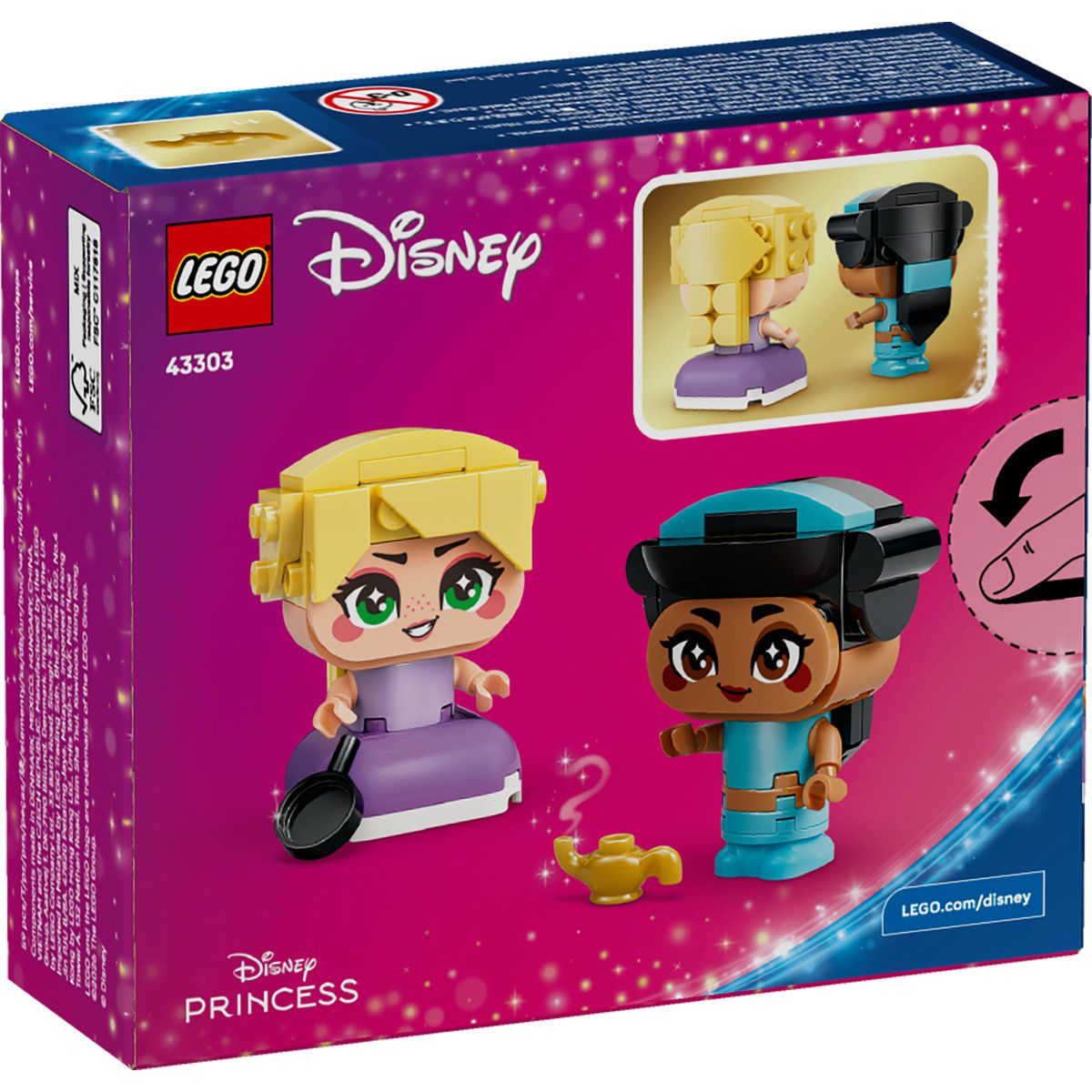LEGO DISNEY PRINCESS MINIPRINTESELE JASMINE SI RAPUNZEL - Imagine 7 [ps:fd64832e-cbb3-4997-86a7-83c44727a627]